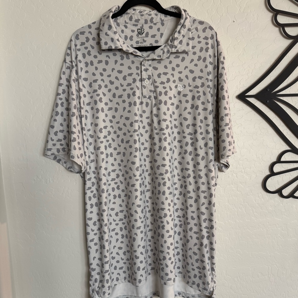GRAHAM LUXE Men's Golf Polo Shirt - 2XL